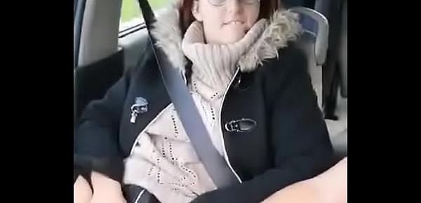  OMG !! her teen niece has fun driving her uncle crazy with her wet pussy. The seats are all wet